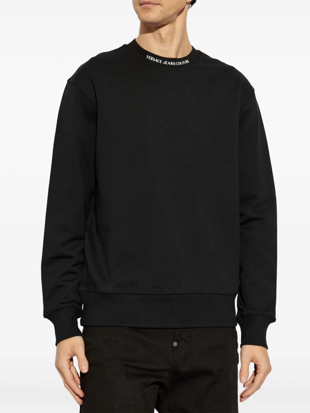 VERSACE JEANS COUTURE COTTON SWEATSHIRT 