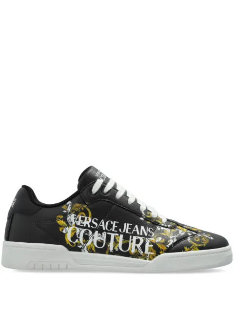 Versace Jeans Couture logo-embroidered sneakers 