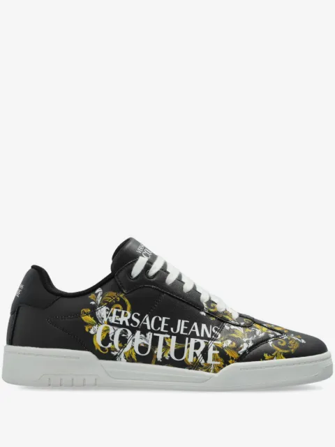Versace Jeans Couture logo-embroidered sneakers 