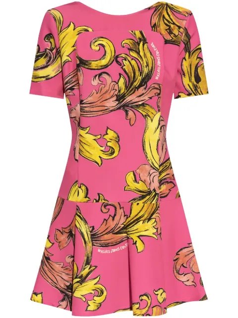 Versace Jeans Couture printed mini dress