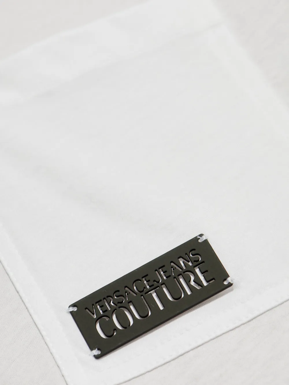 Shop Versace Jeans Couture Barocco-print T-shirt In White