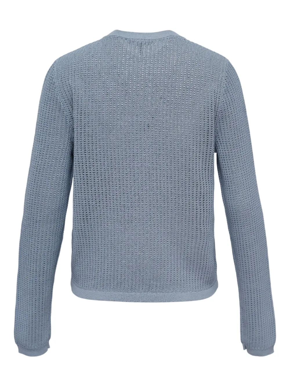 rag & bone button-detailed open-knit cardigan Blauw