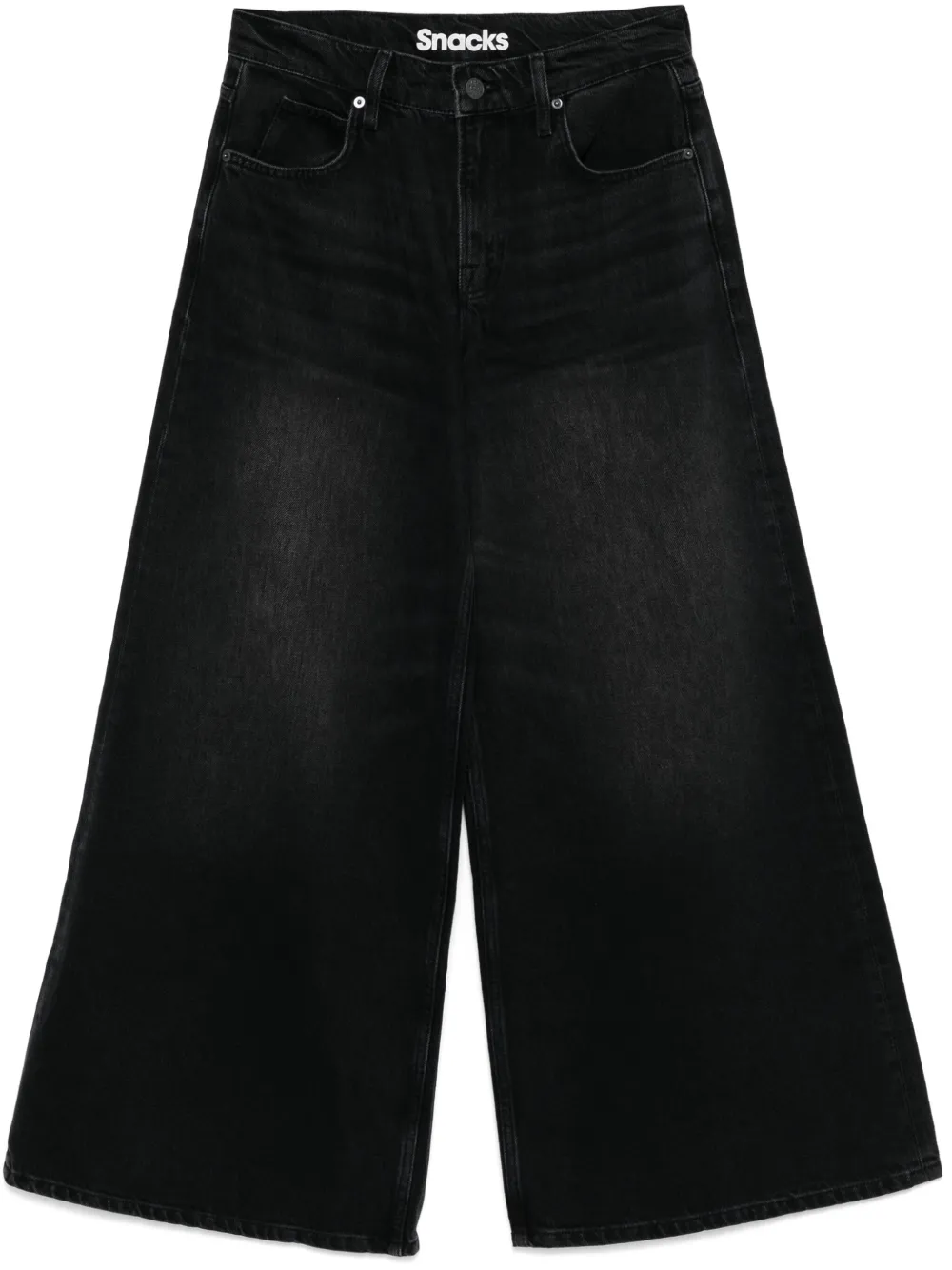 MOTHER The slung sugar cone sneak jeans | Black | Image 1