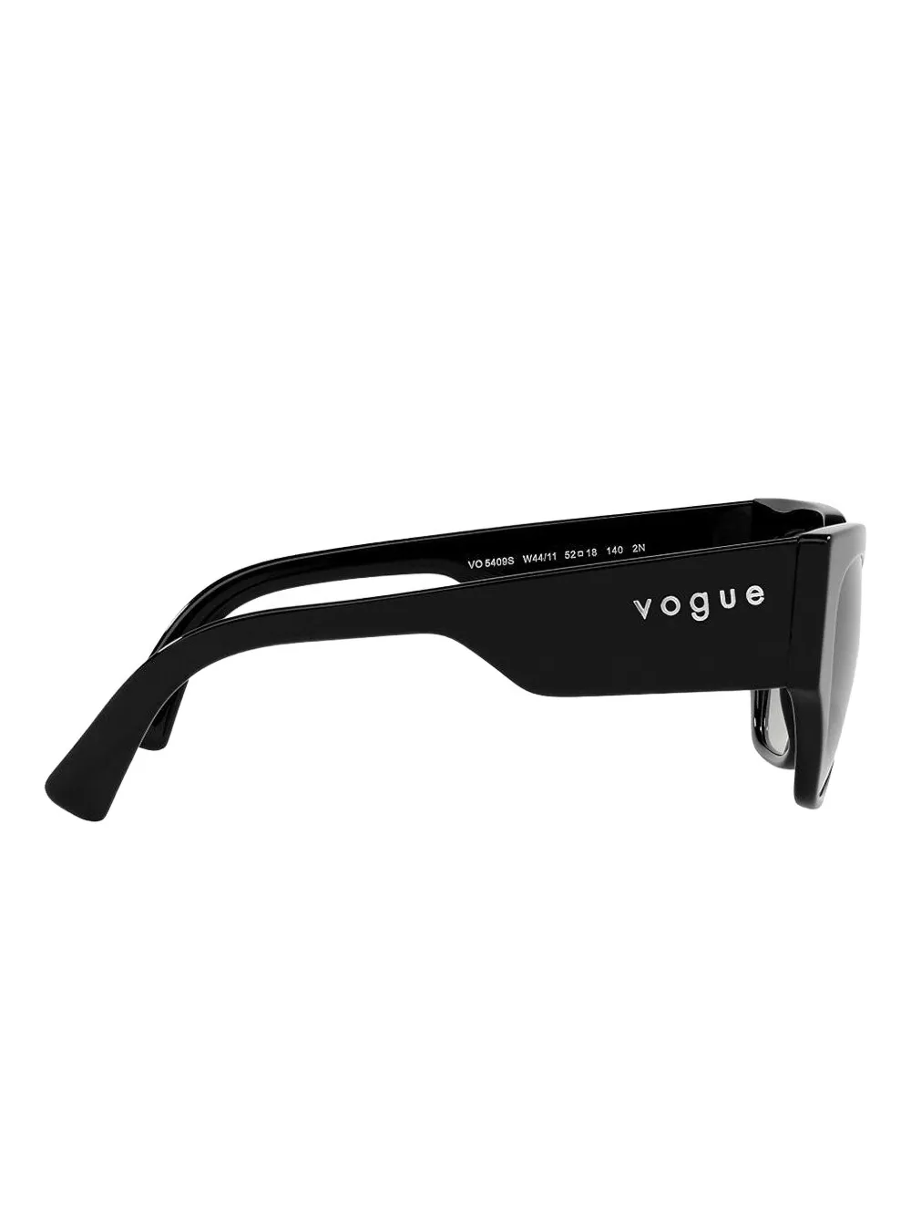 Vogue Eyewear Zonnebril met geometrisch montuur Zwart