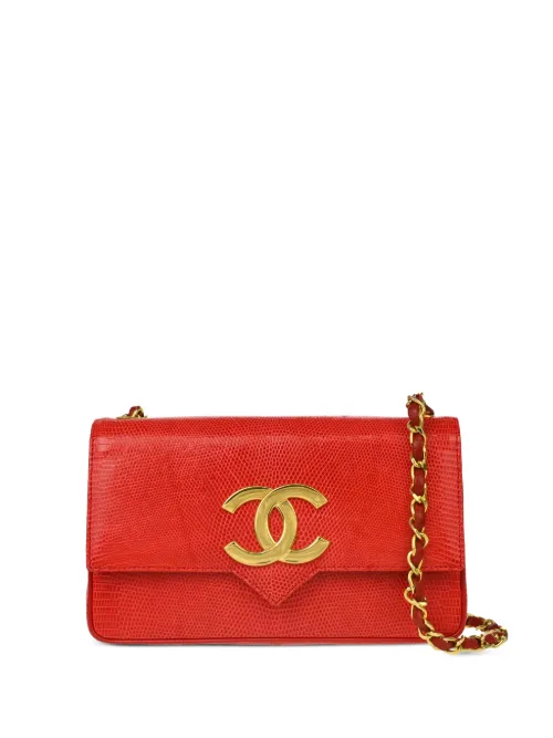 Sac porté épaule à rabat (1990) - CHANEL Pre-Owned - Modalova
