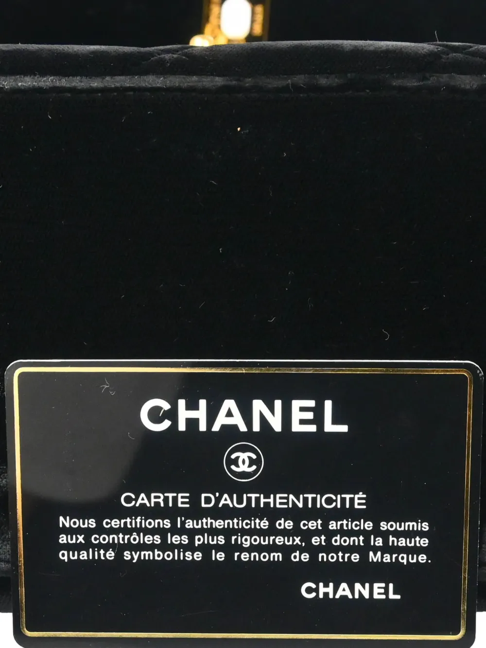 1995 Cc Turn-Lock Handbag