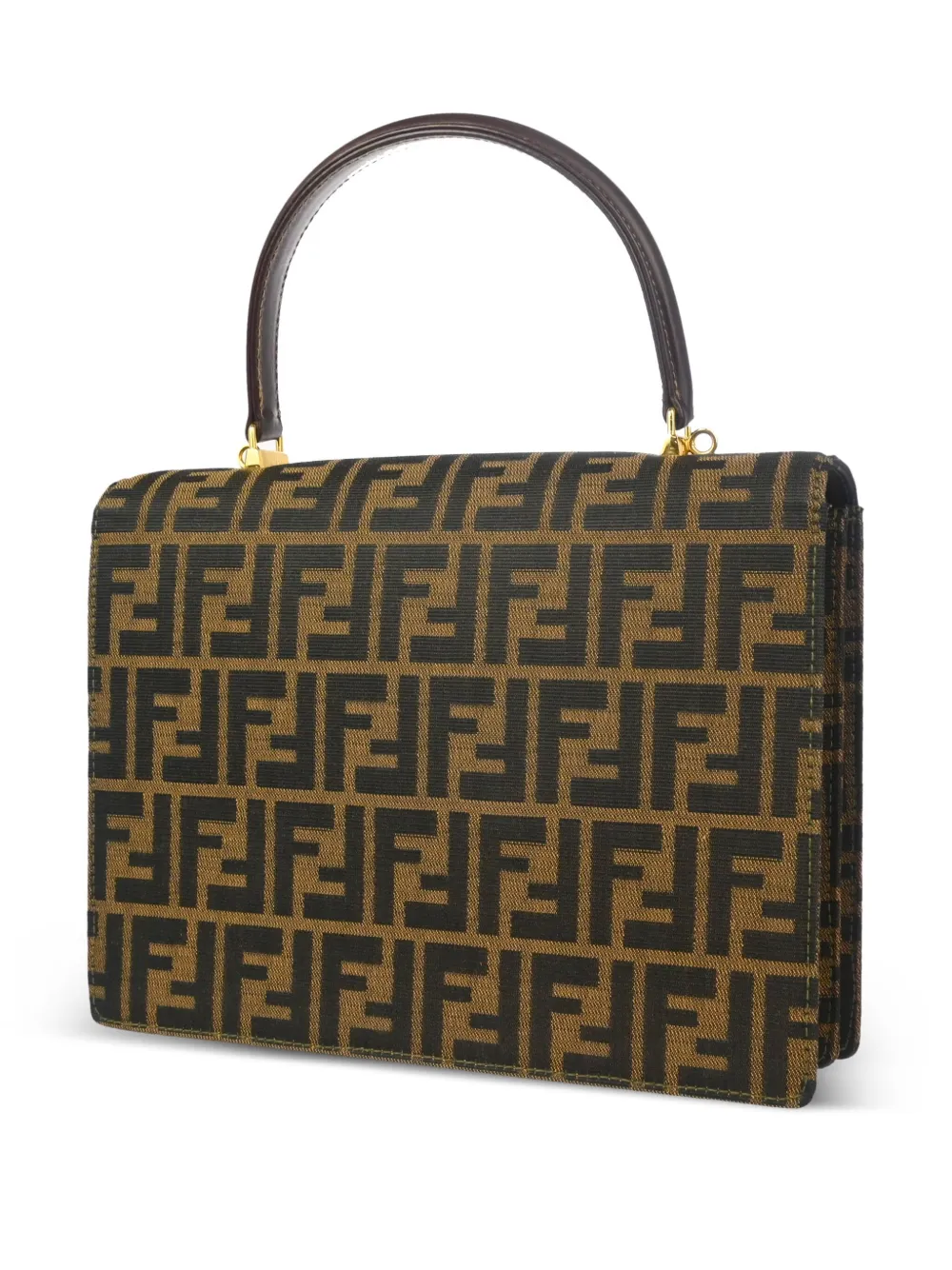 Fendi Pre-Owned 1990-2000s Zucca handtas - Bruin