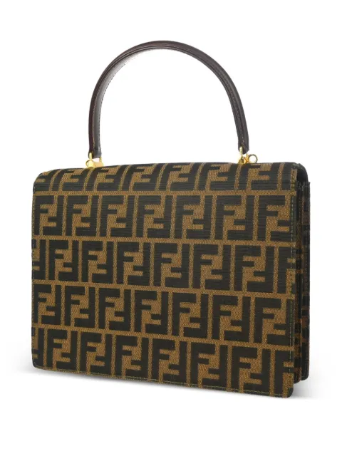 Fendi Pre-Owned 1990-2000s Zucca handbag 1925 - 1