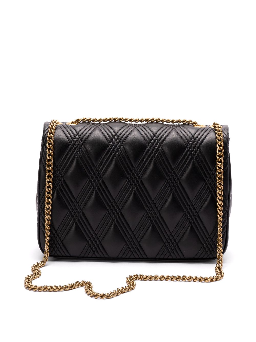 Valentino Garavani leather shoulder bag - Zwart