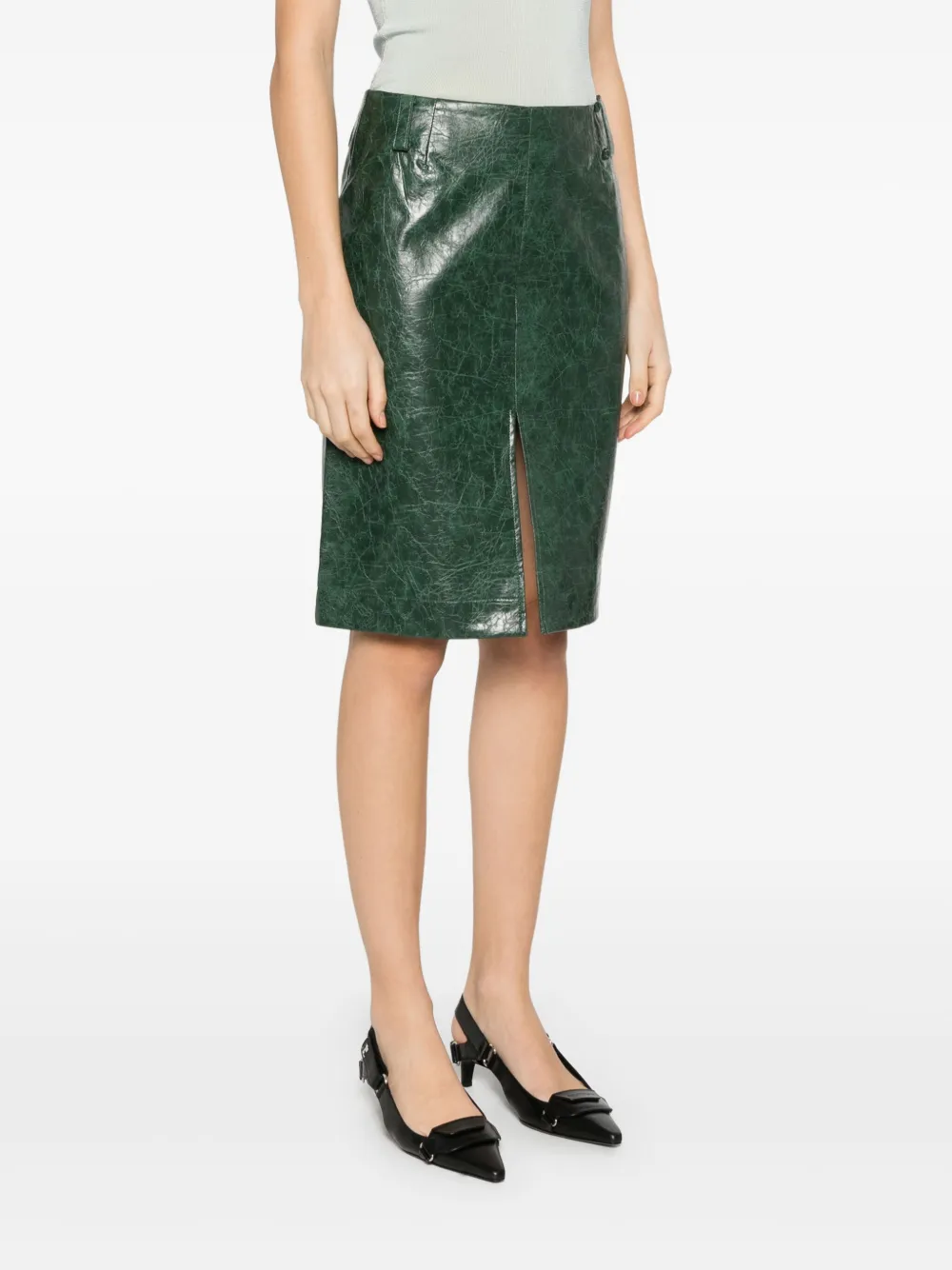 Shop Baum Und Pferdgarten Signa Skirt In Green