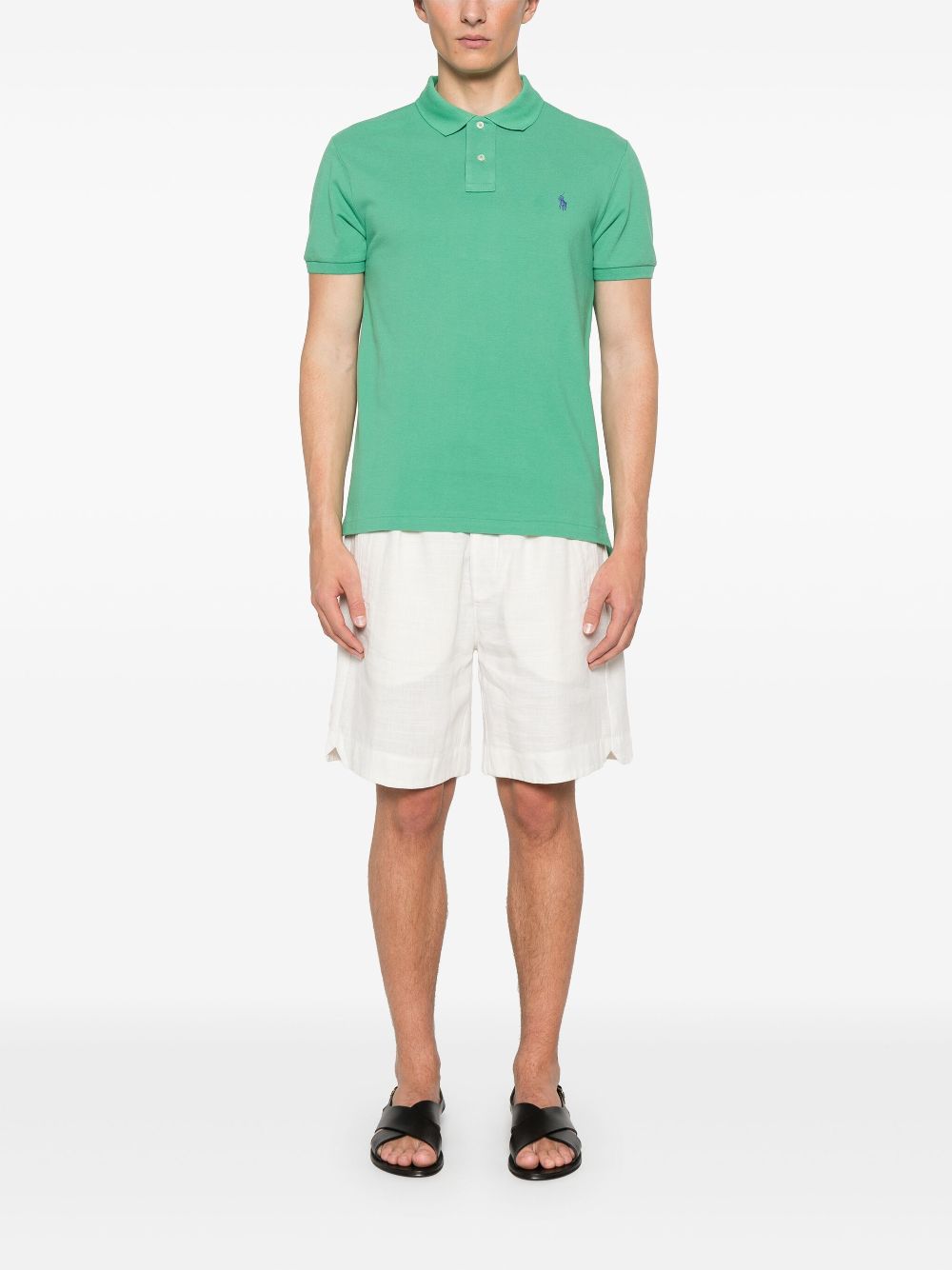 Polo Ralph Lauren Piqué poloshirt - Groen