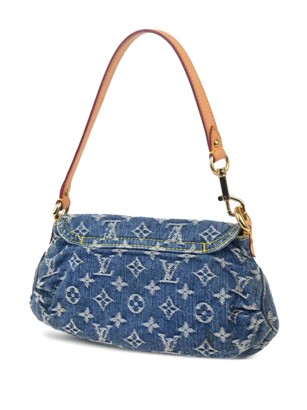 Louis Vuitton Pre-Owned 2005 Pleaty mini-handtas - Blauw