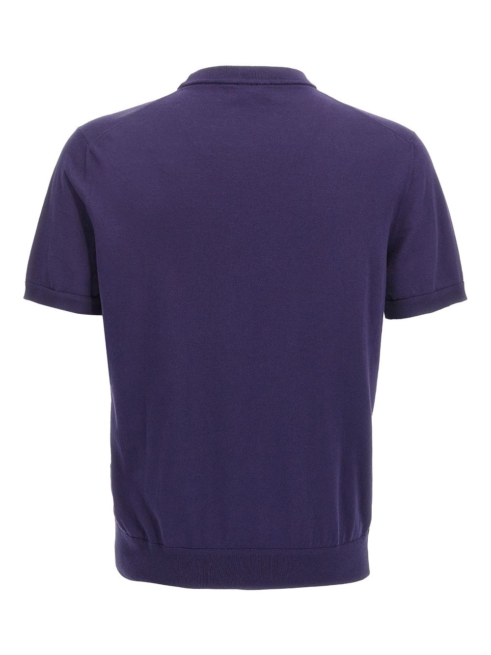 Brioni fine-knit T-shirt - Blauw