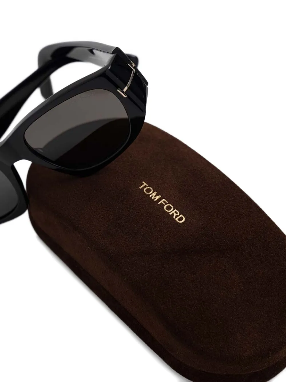TOM FORD Eyewear rectangle-frame sunglasses Zwart