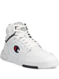 Champion high-top leather sneakers - White