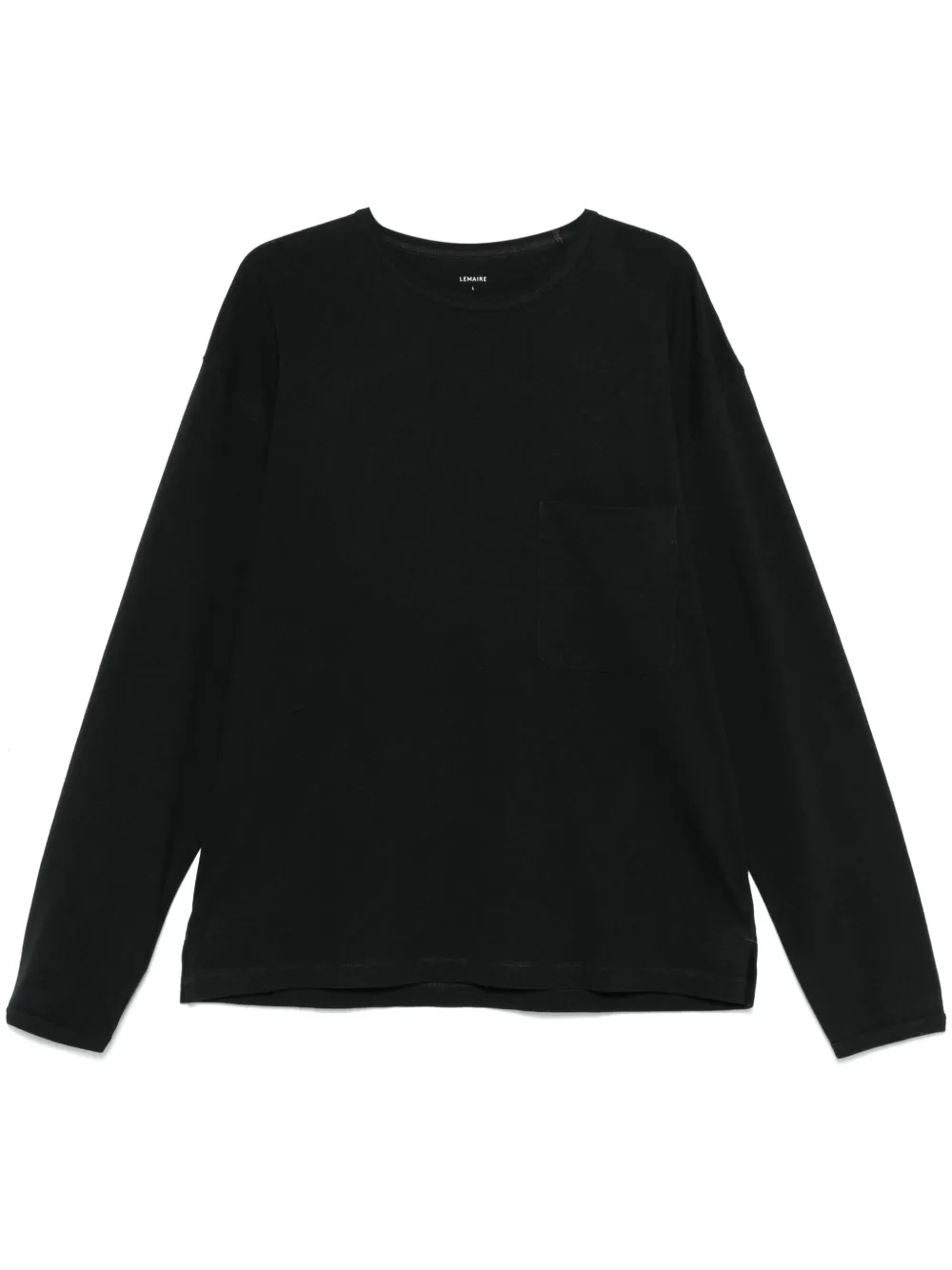 LEMAIRE playera texturizada | negro | Image 1