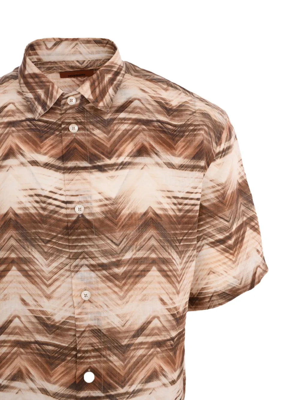 Missoni Poloshirt met korte mouwen Beige
