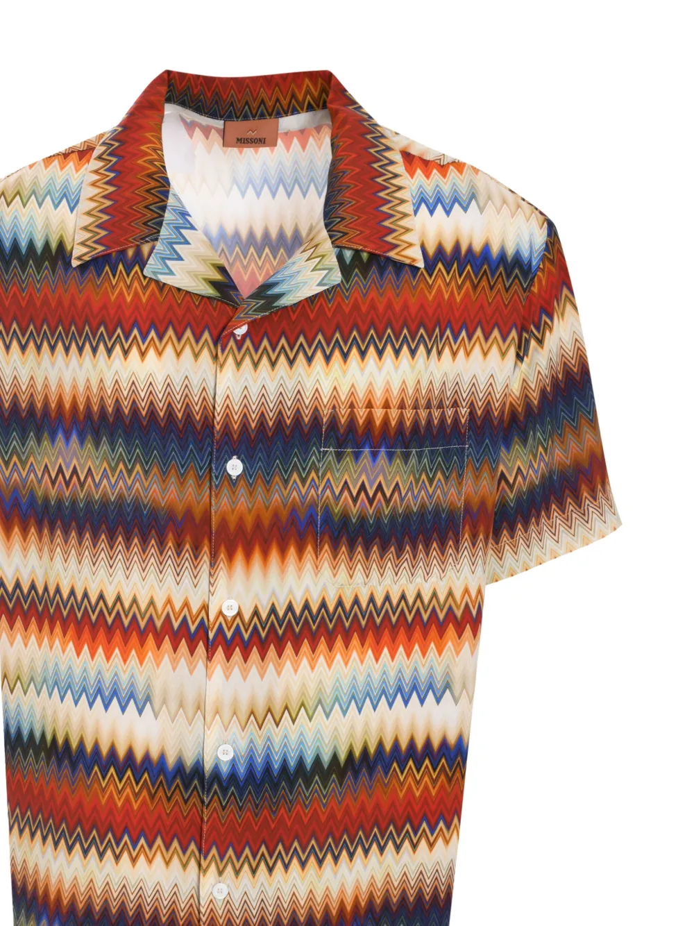 Missoni Overhemd met print Rood
