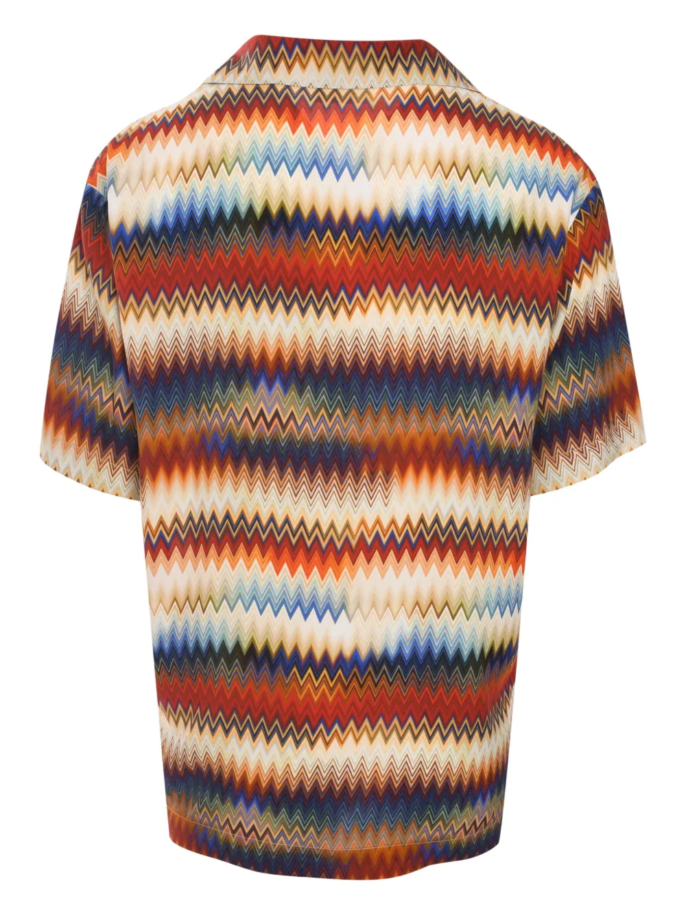 Missoni zigzag-print shirt - Rood