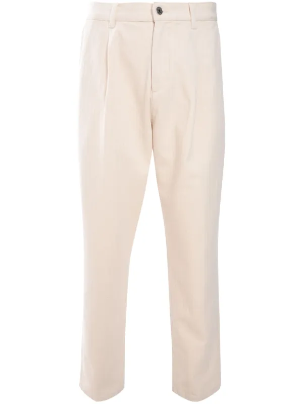Missoni Cotton Trousers in Neutrals