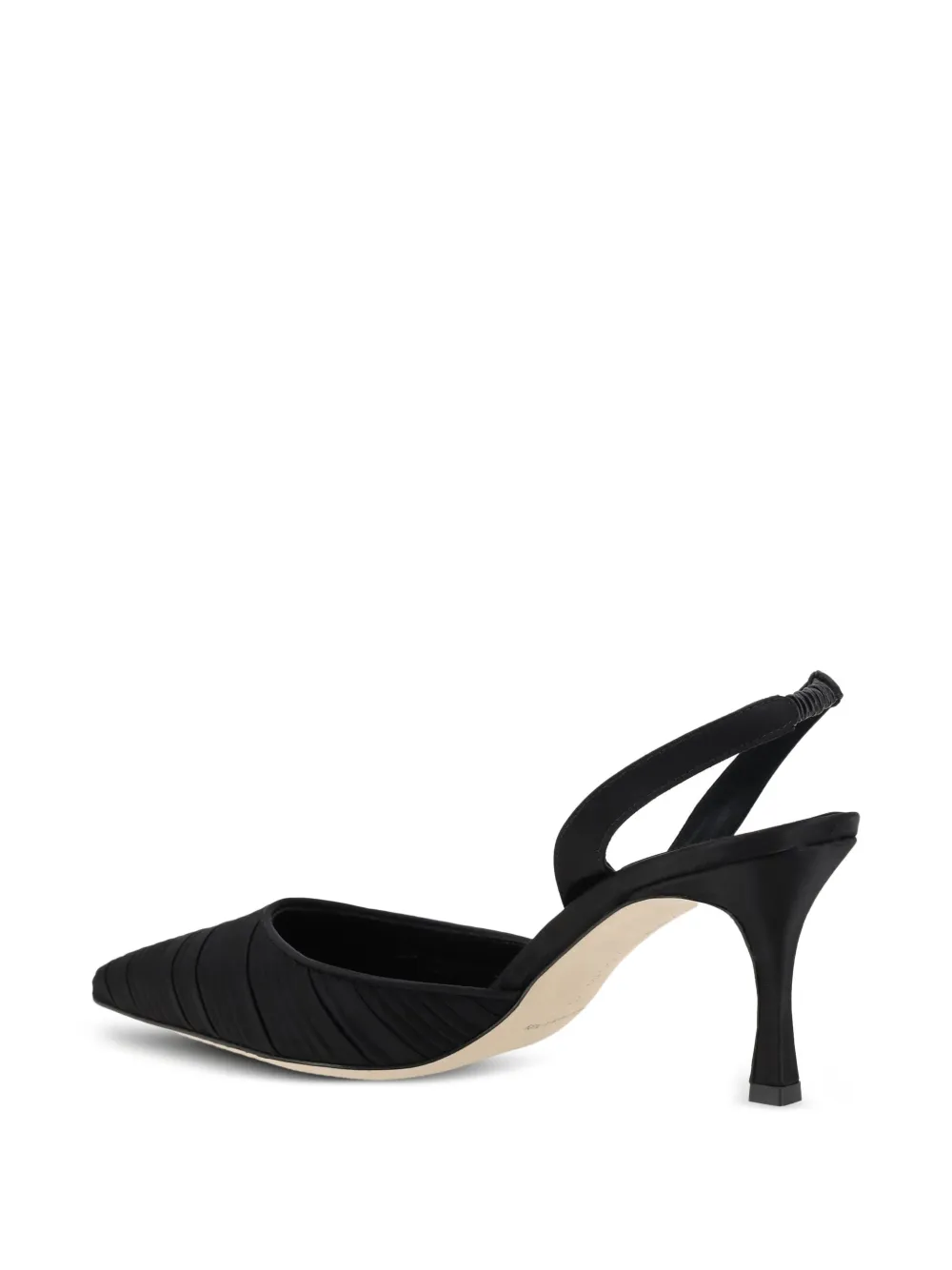 Manolo Blahnik 70 mm Carolyne slingback pumps Zwart