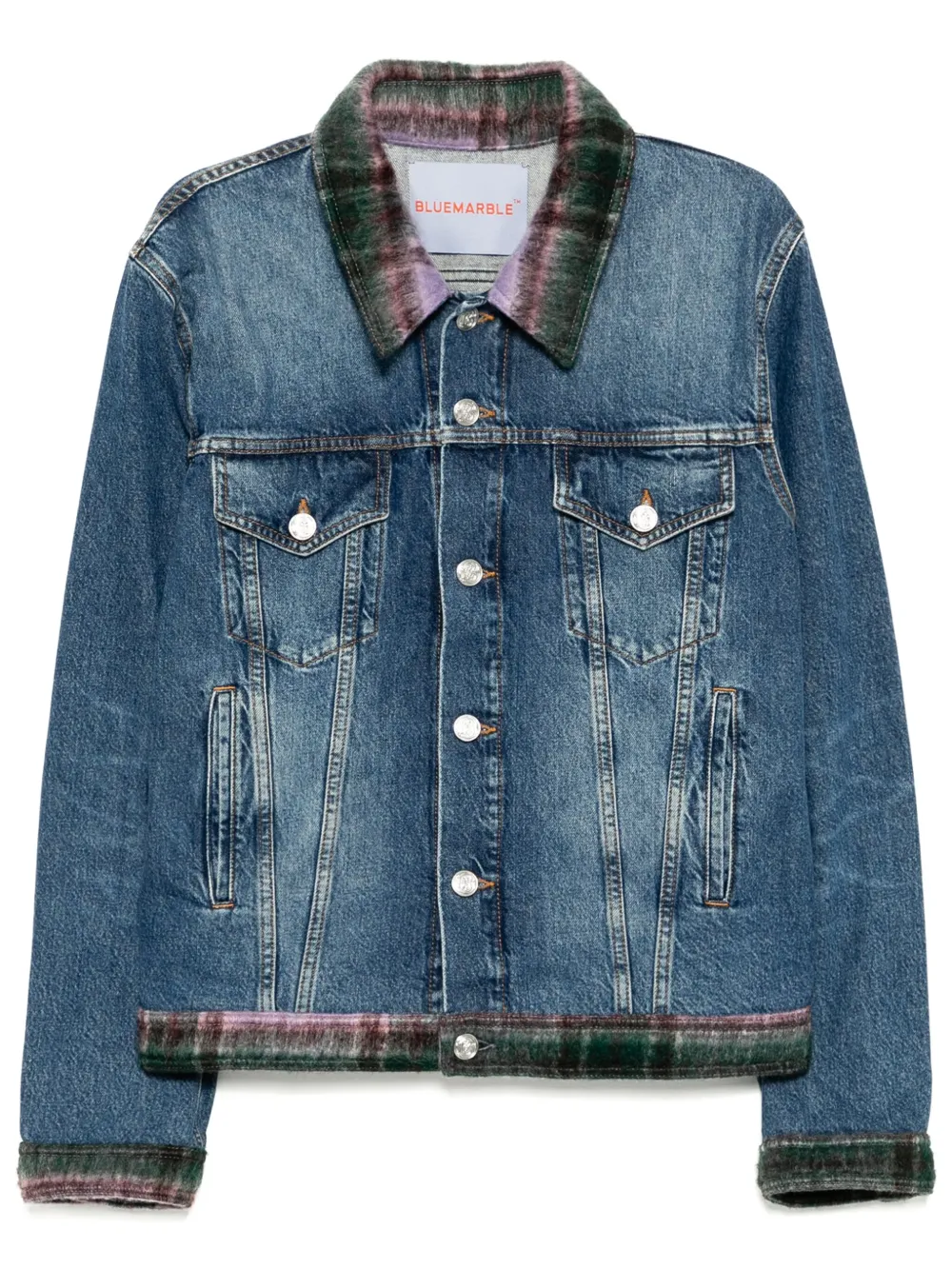 button-up denim jacket