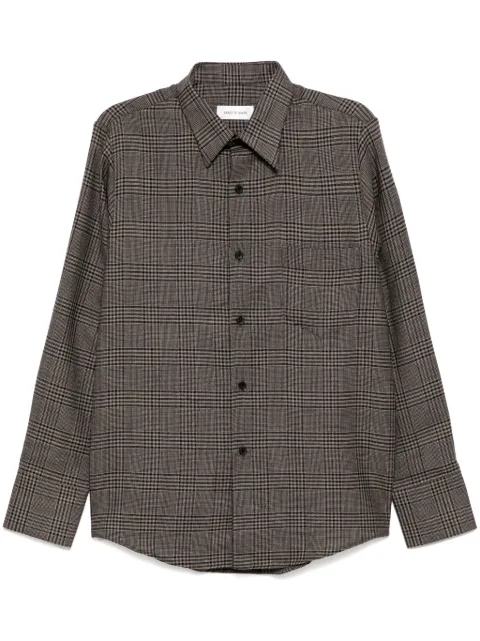 Ernest W. Baker camisa con cuadros estampados