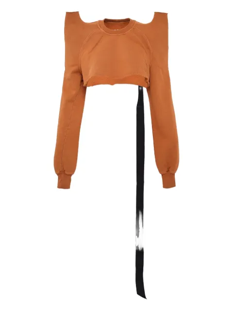 Rick Owens DRKSHDW extended-shoulder cropped top