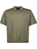 sacai jersey polo shirt - Green