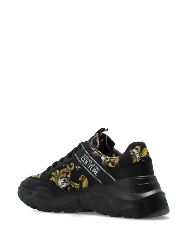 Versace Jeans Couture Speedtrack Sneakers | Black | FARFETCH ZA