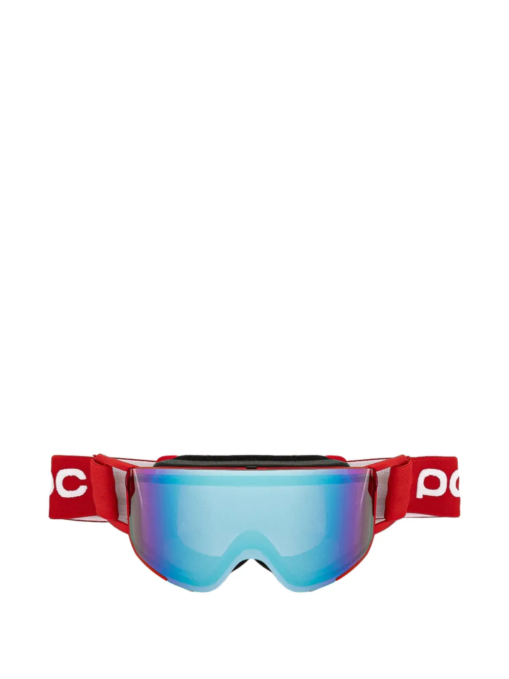 POC logo-strap ski goggles | Red | Image 1