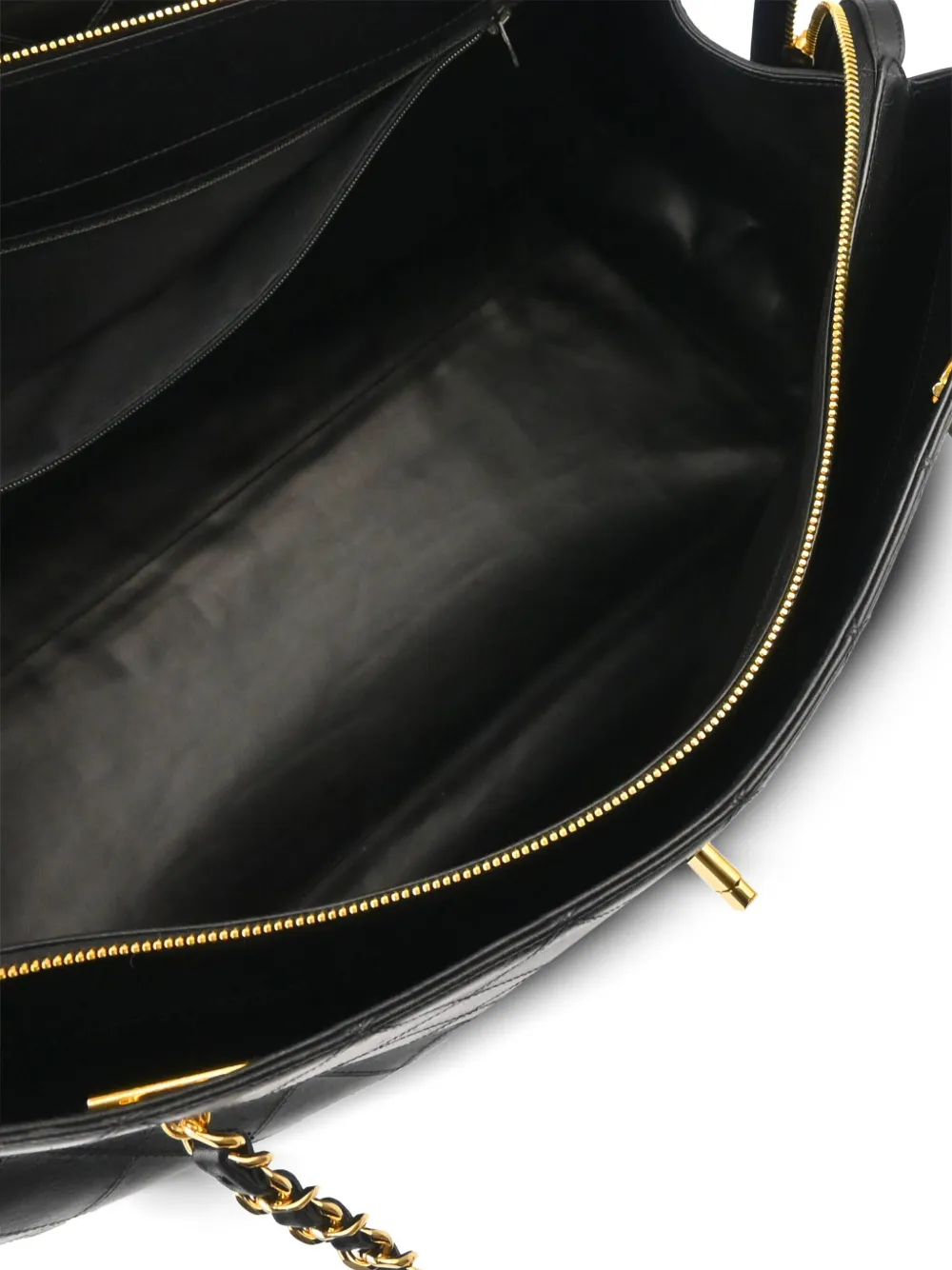 Pre-owned Chanel 1992 Supermodel Shoulder Bag In Black
