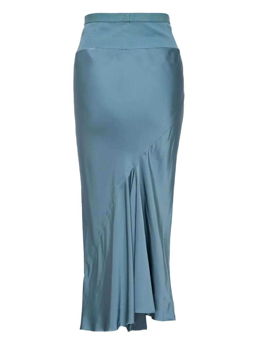 Rick Owens falda midi con cintura de canalé | Faldas asimétricas y drapeadas | Image 2