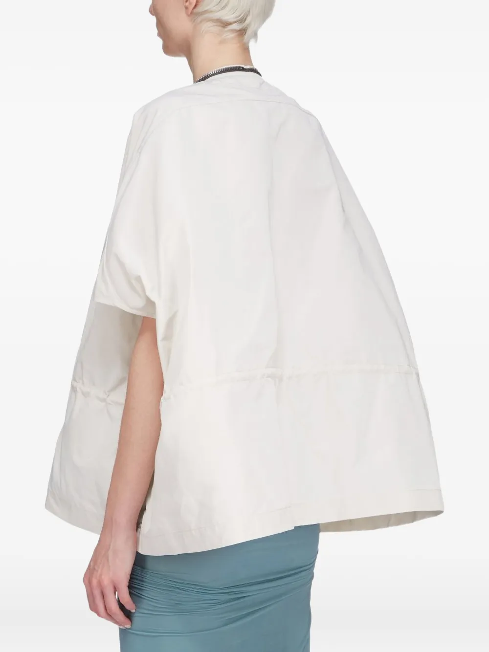 Rick Owens Zip-fastening Jacket In Neutral