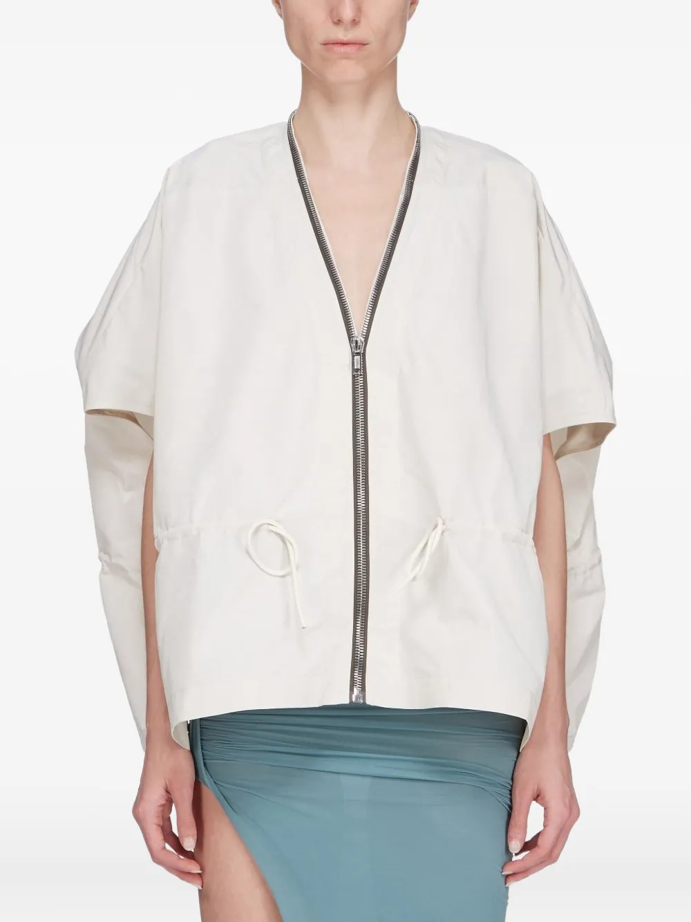 Rick Owens zip-fastening jacket | Neutrals | Image 1