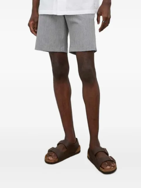 Les Deux logo-embroidered tailored shorts