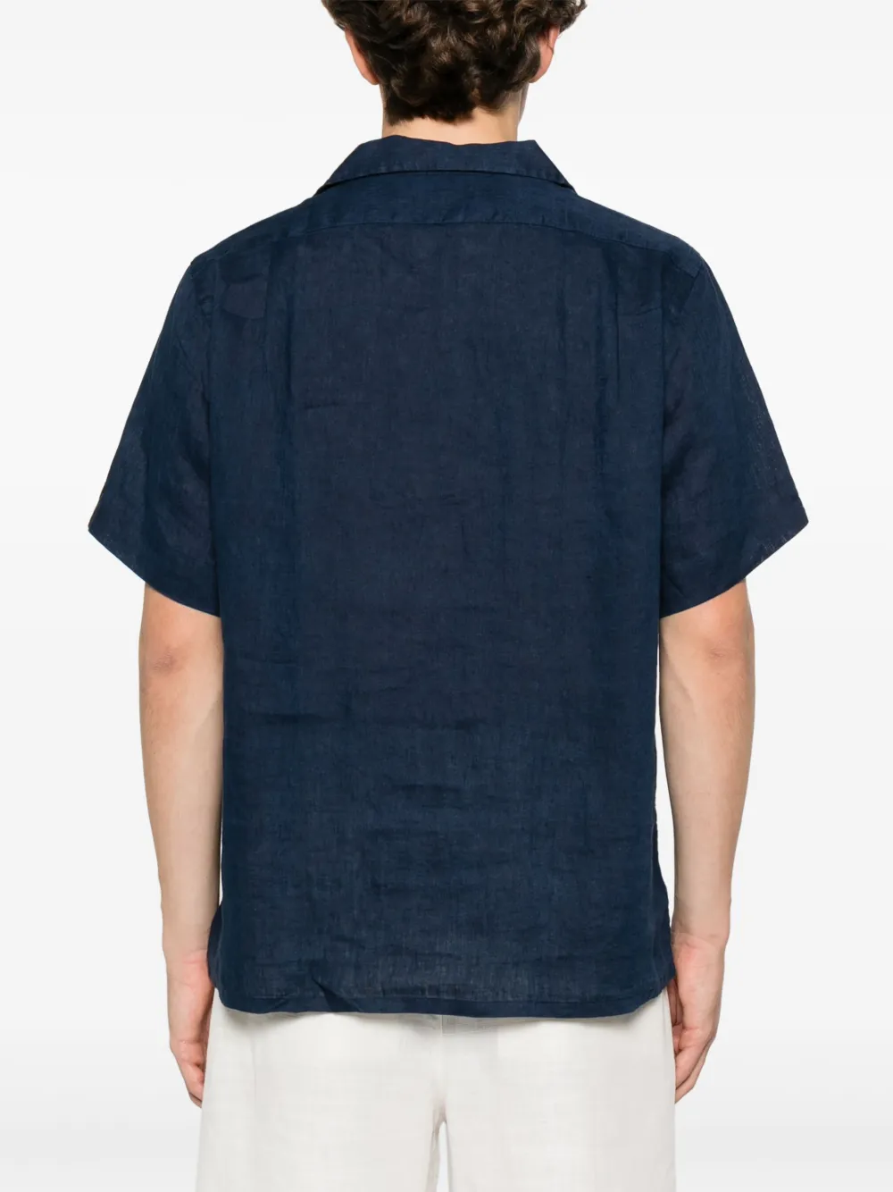 Polo Ralph Lauren Linnen overhemd Blauw