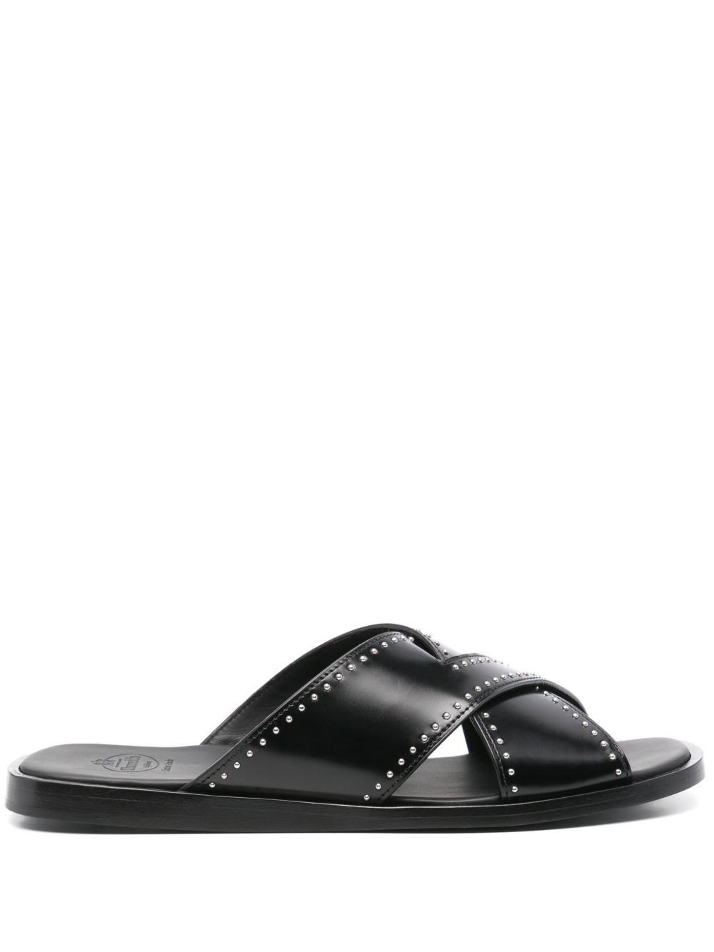 Church's Slippers verfraaid met studs Zwart