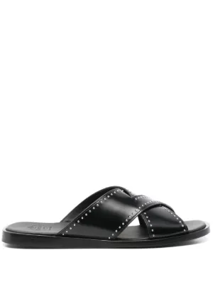 Ferragamo ヴァラリボン サンダル | ブラック | FARFETCH JP
