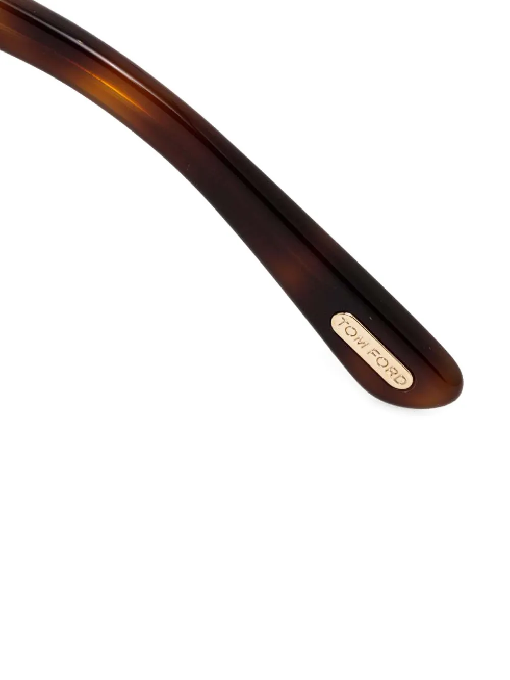 TOM FORD Eyewear Zonnebril met vierkant montuur Bruin