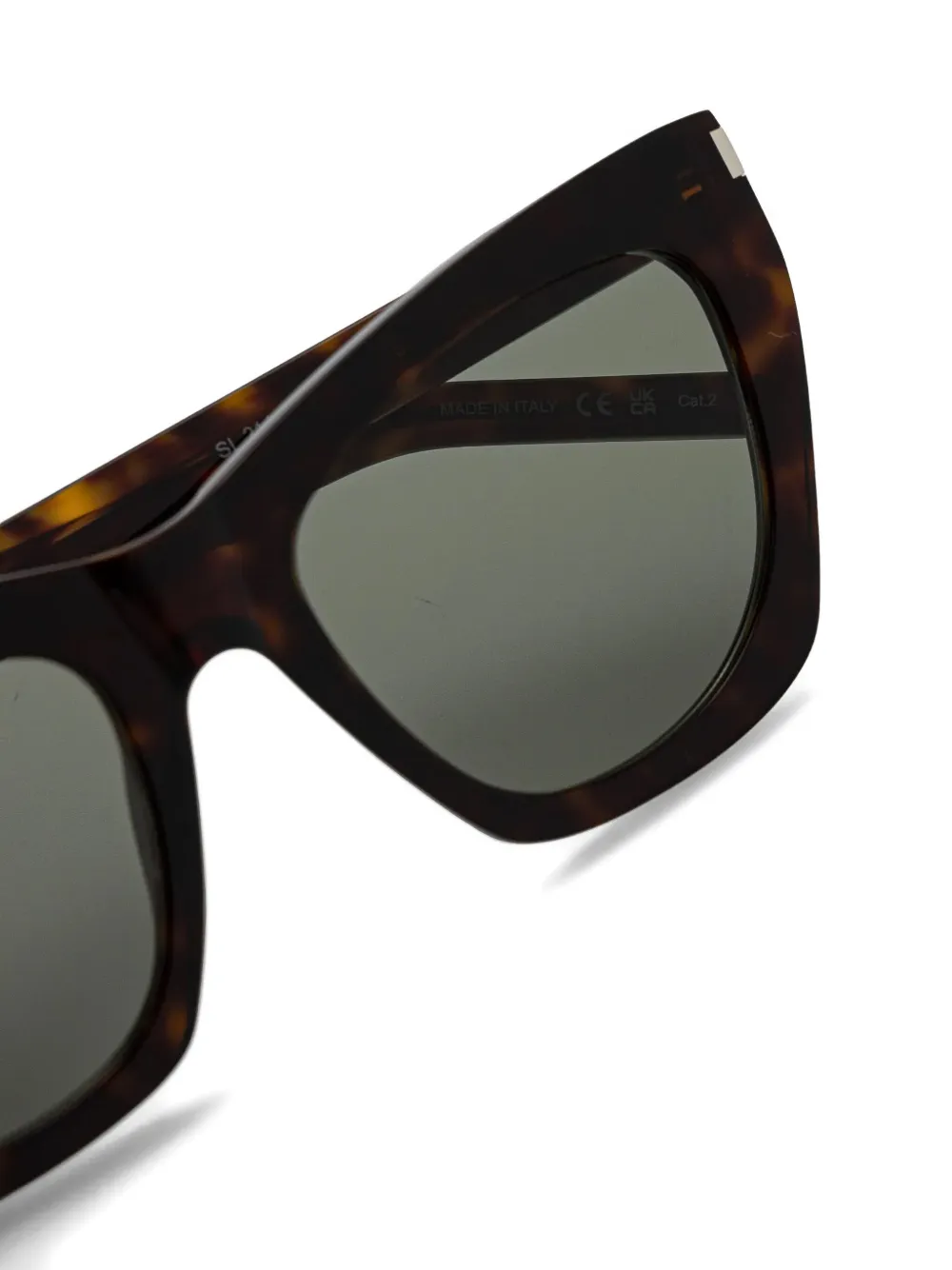 Saint Laurent Eyewear cat-eye tortoiseshell sunglasses Bruin
