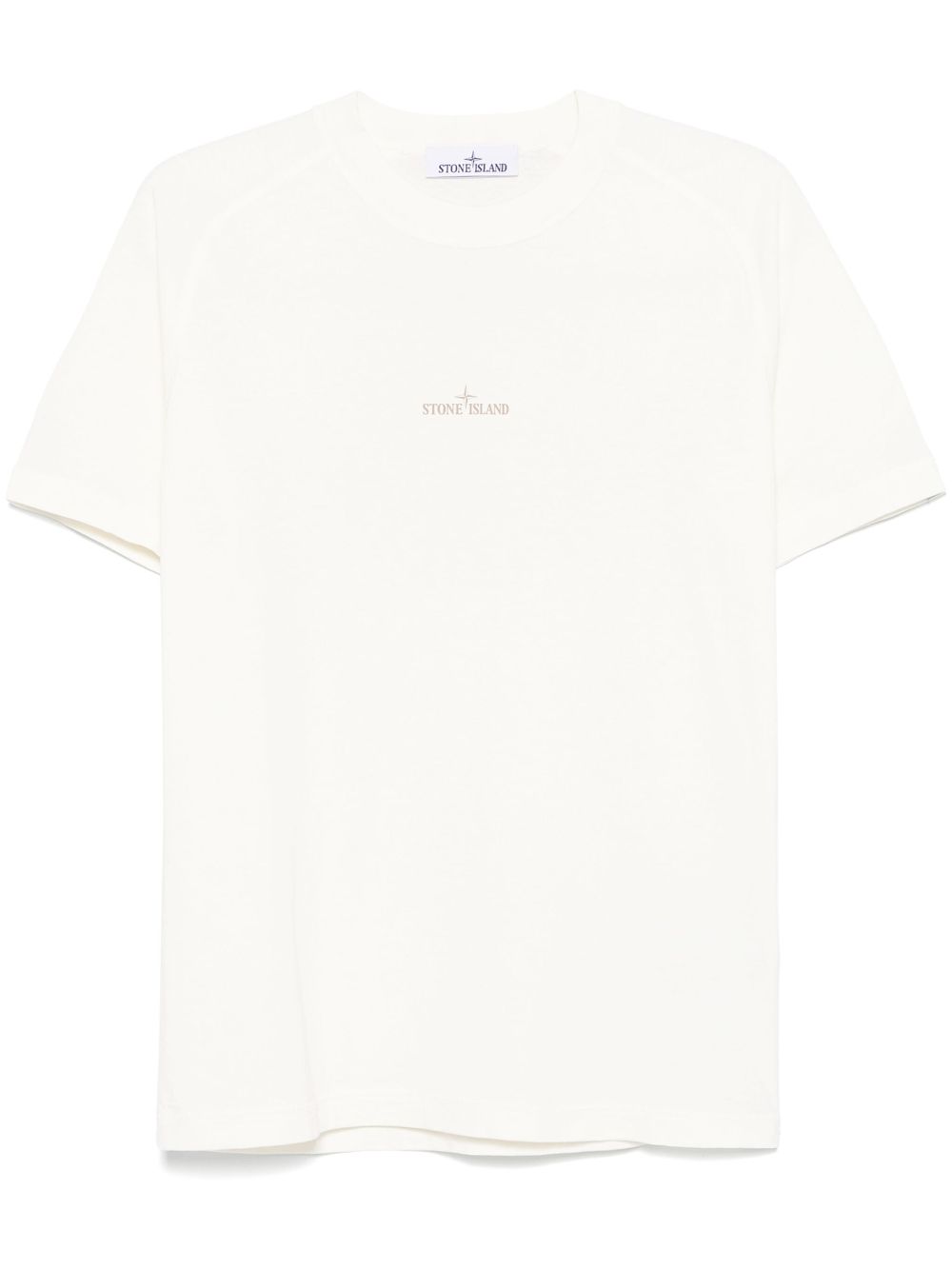 Stone Island logo-print T-shirt - Neutrals