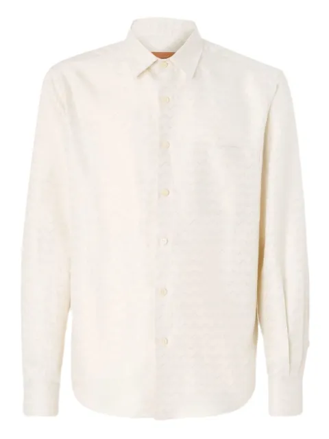 Missoni zigzag-print long-sleeve shirt