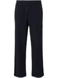 Missoni zigzag-embroidery cotton track pants - Blue