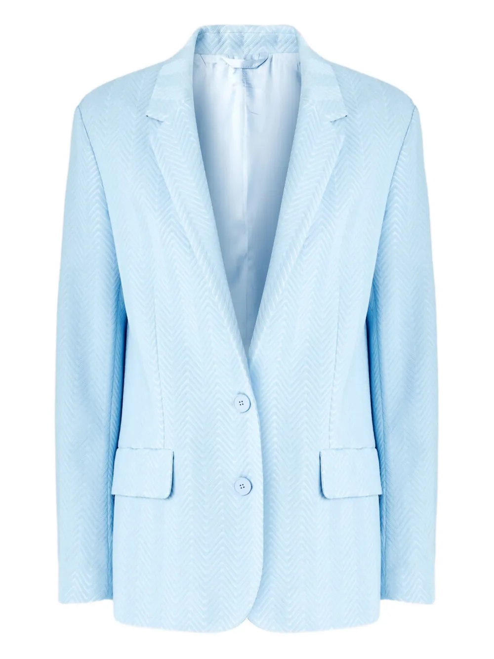 Missoni zigzag-pattern blazer - Blue