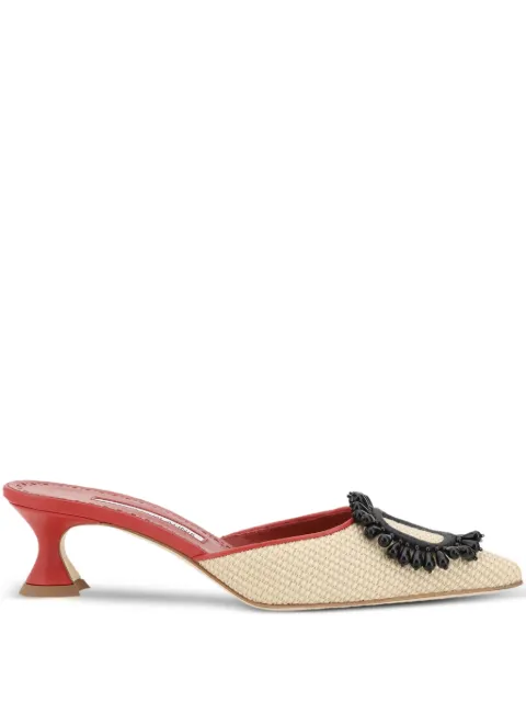 Manolo Blahnik Atikalo 50mm ミュール