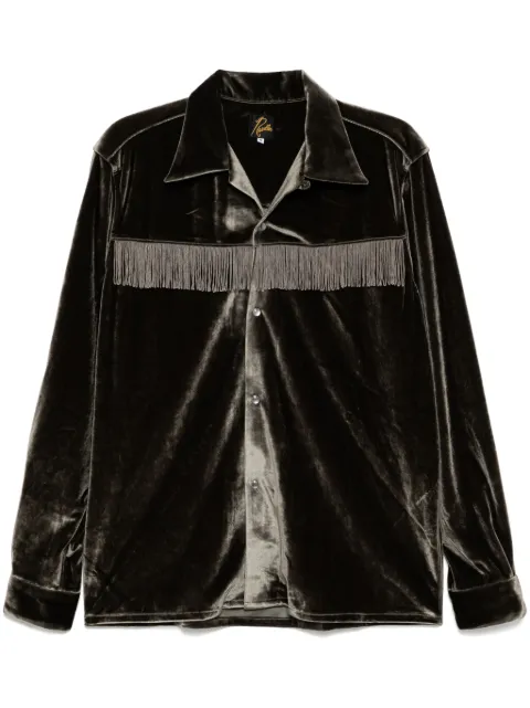 Needles velvet shirt