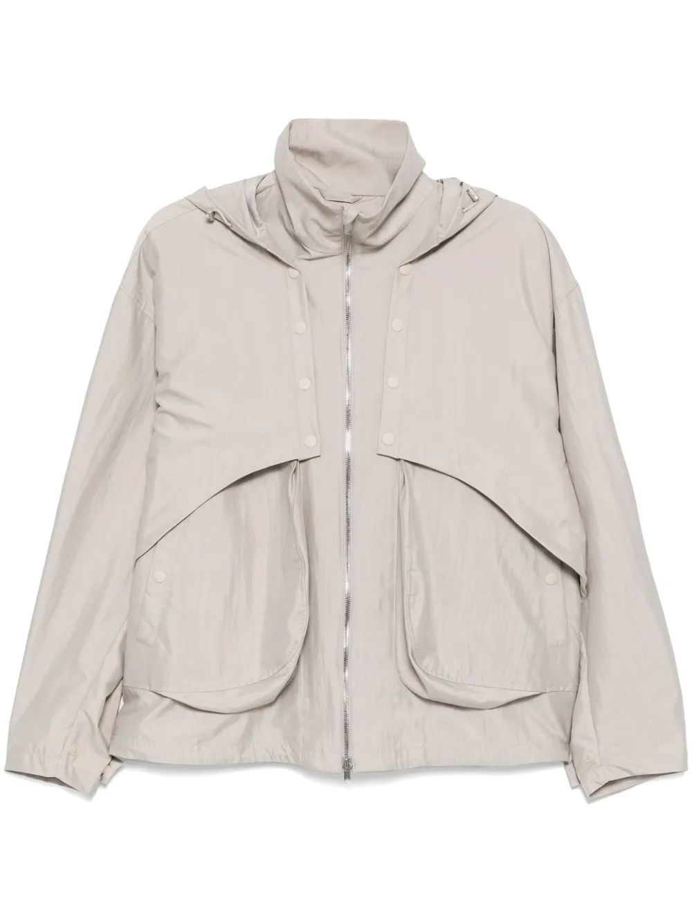 detachable zip-up jacket