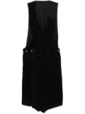 Kiko Kostadinov Jarocka apron - Black