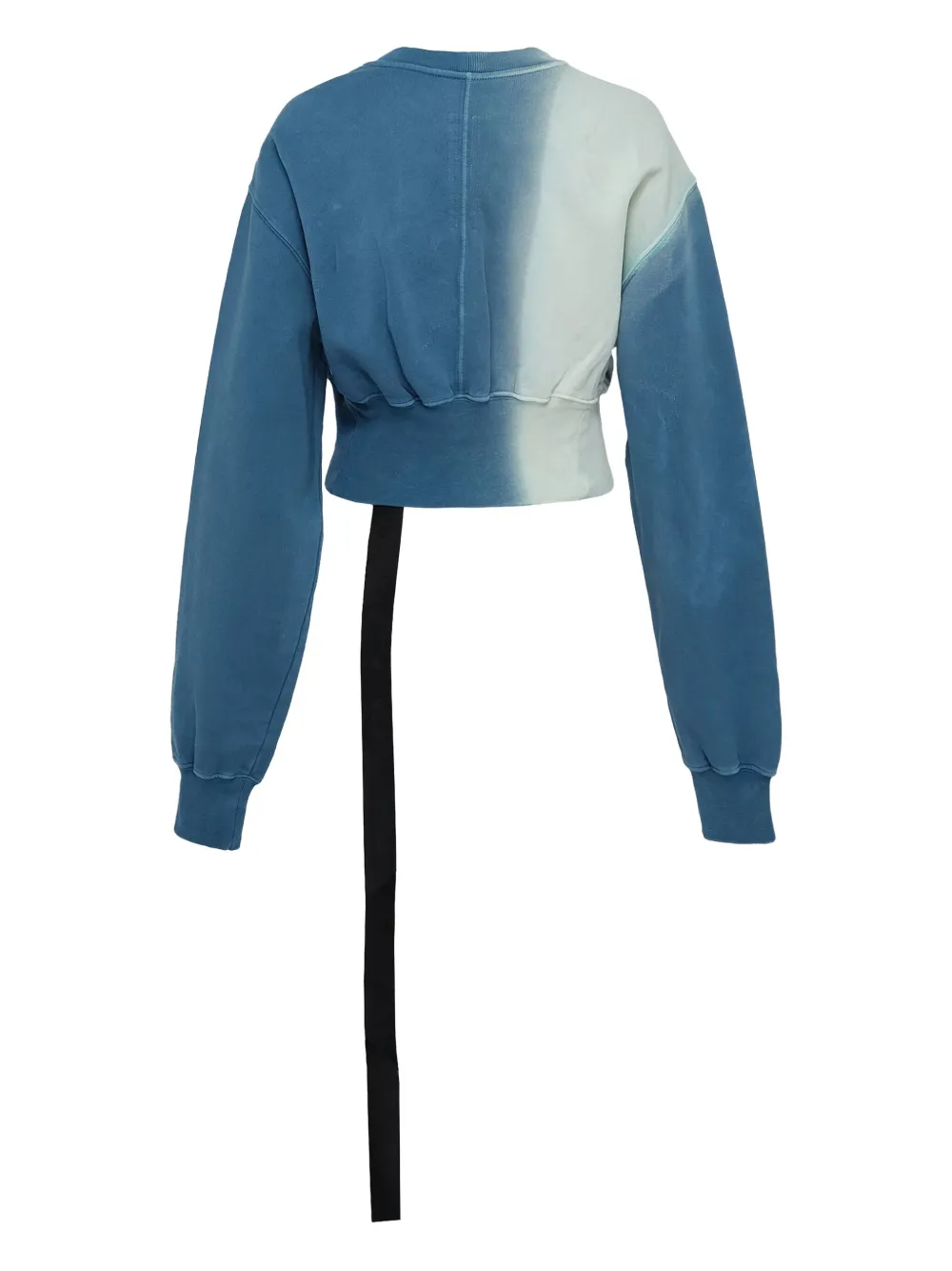 Rick Owens DRKSHDW dip-dye strap-detail sweatshirt | Sweaters | Image 2